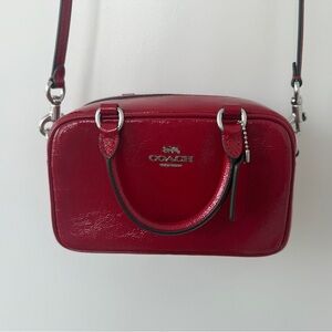 Coach Stachel Red Crossbody Bag